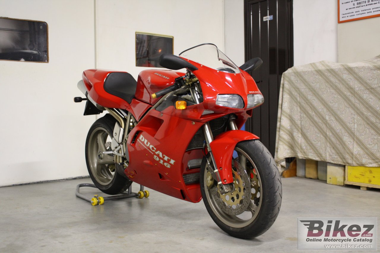 Ducati 916 Strada Poster